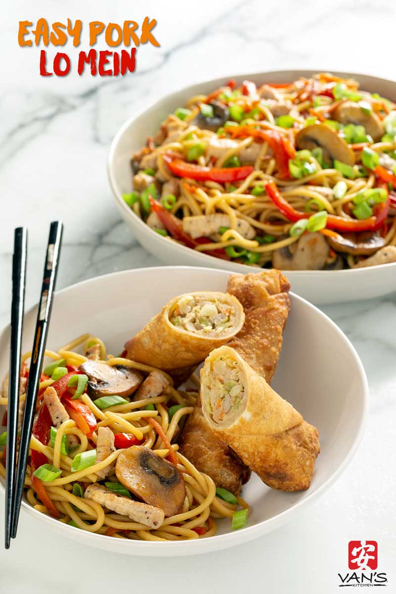 Easy Pork Lo Mein