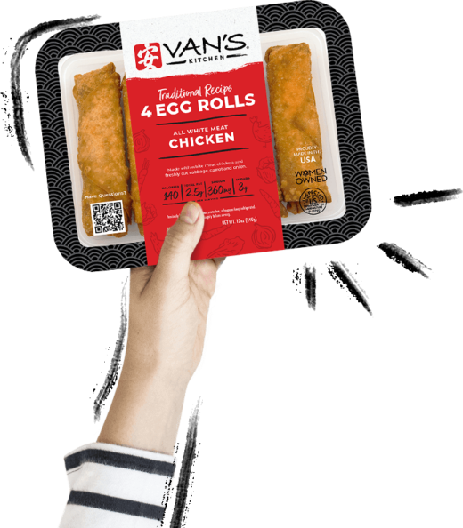National Egg Roll Day Van's Kitchen